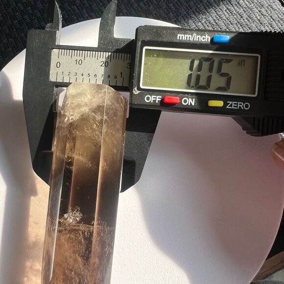 Rainbow Smoky Quartz Crystal Tower (#9) - Picture 8 of 13